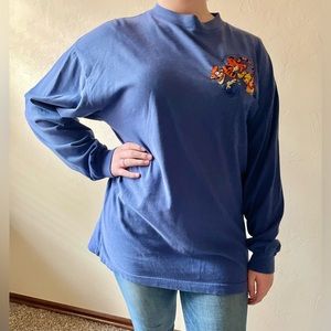 Vintage Disney Pooh and Tigger Long Sleeve T-shirt | L